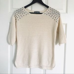 NY collection Small Knit sweater/top